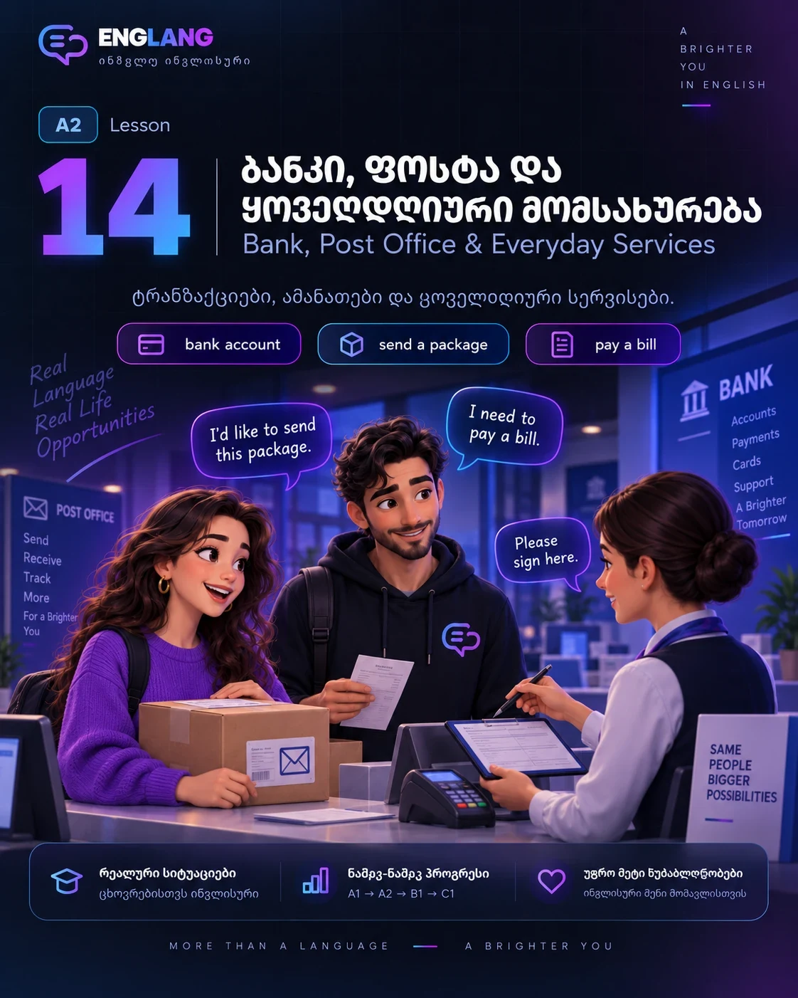 Bank, Post Office & Everyday Services