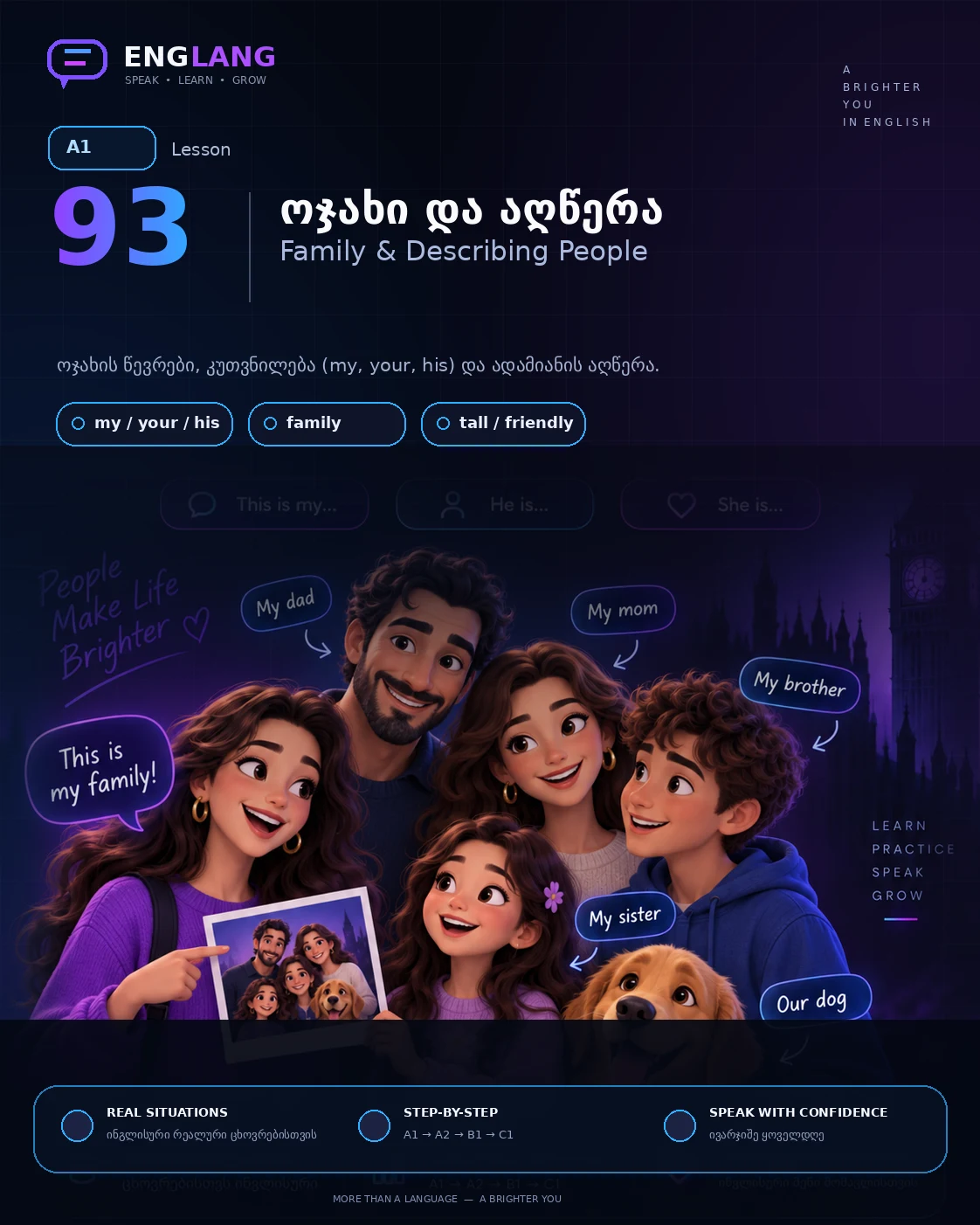 Family & Describing People